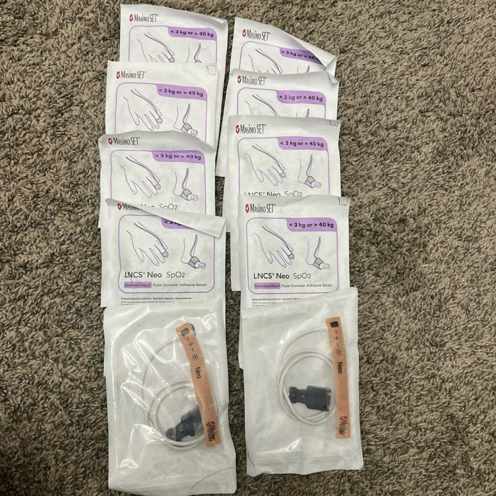 Massimo White Medical Sensor Pack